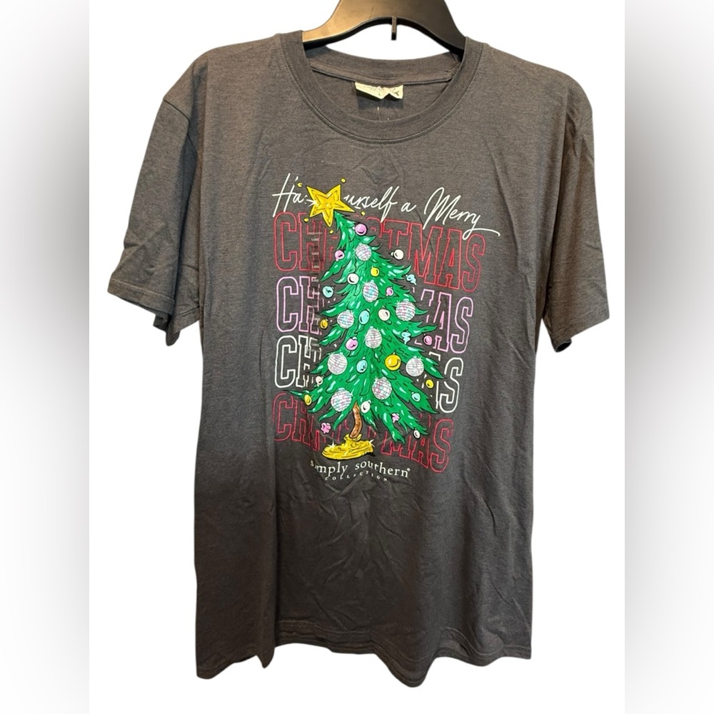 Simply Southern Christmas Tree TShirt - Picture 4 of 8
